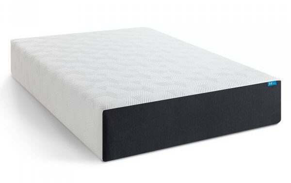 lucid 14 inch plush gel memory foam mattress